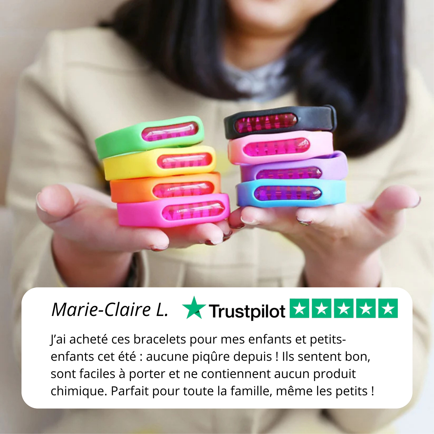 Vitalicia™ Bracelet Anti-Moustiques