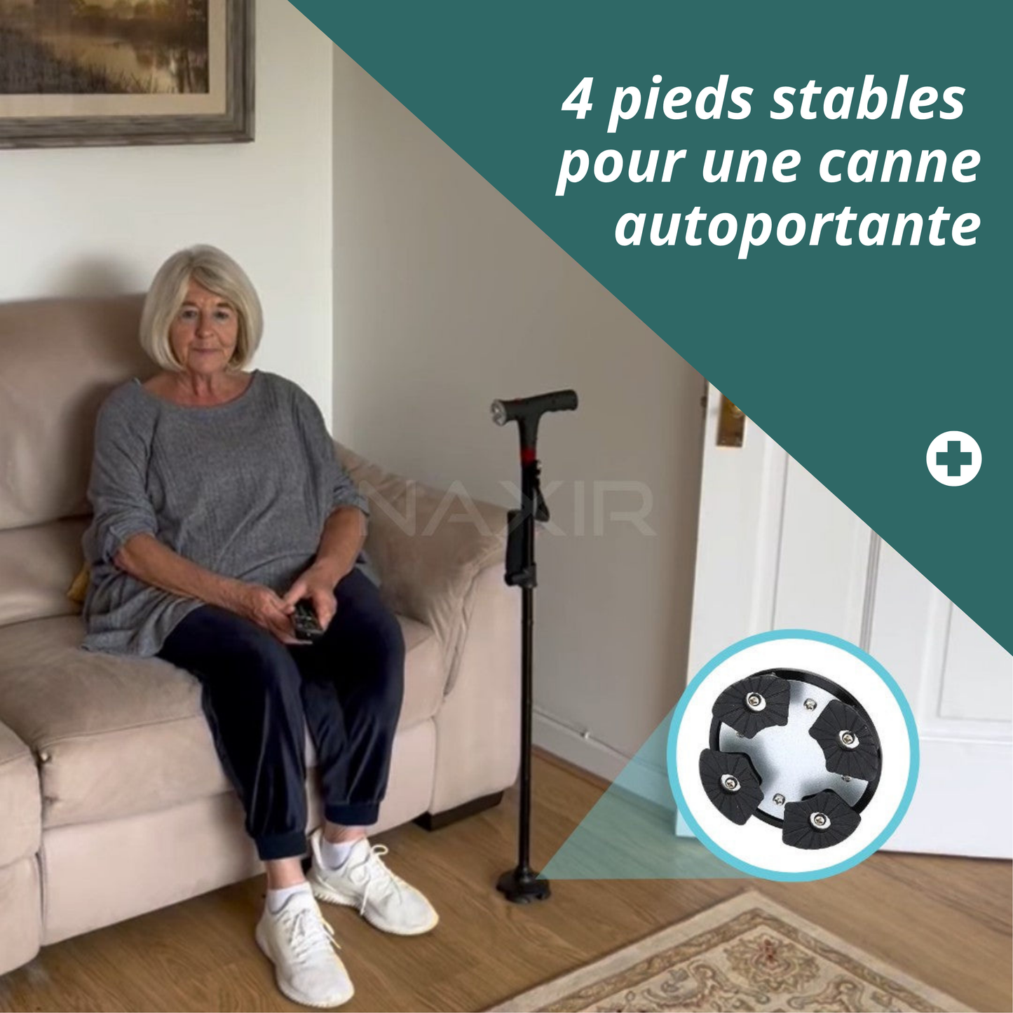 Canne Naxir Légère et Pliable