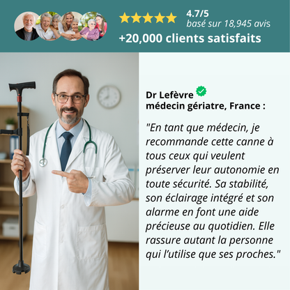 Canne Naxir Légère et Pliable