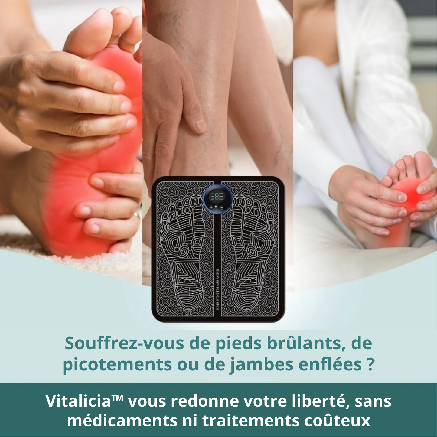 Vitalicia™ Masseur de pieds
