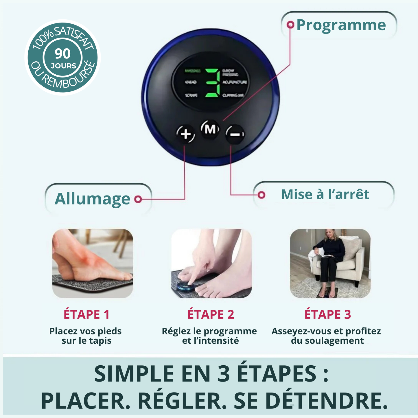 Vitalicia™ Masseur de pieds