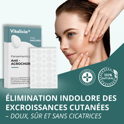 Vitalicia™ Pro Acrochordons + Patch Cutané Cicatrisants