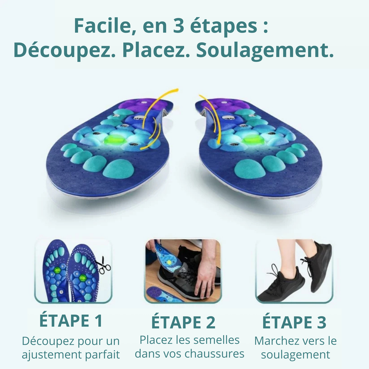 Vitalicia™ Semelles Magnétiques
