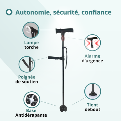 Canne Naxir Légère et Pliable