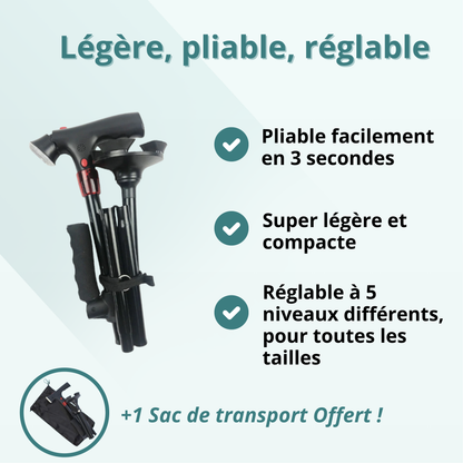 Canne Naxir Légère et Pliable